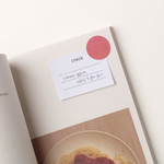 Example of use - Dots and check memo notes sticky notepad