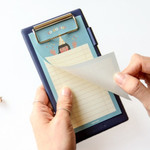 Example of use - Jam medium clipboard with pen holder ver2