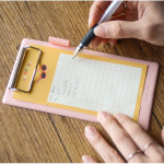 Example of use - Jam medium clipboard with pen holder ver2