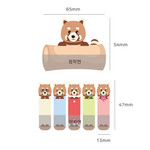 Size - N.IVY Lesser panda sticky bookmark memo notepad set