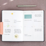 Weekly plan - Agenda large dateless weekly planner diary ver12