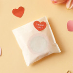 Example of use - Heart small sticky notes memo notepad for planner