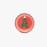 Dailylike Christmas single roll deco masking tape - Snowman