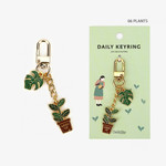 Plants - Dailylike Daily 24K gold plated keyring keychain