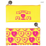 Heart - After The Rain Retro PU zipper pencil case pouch