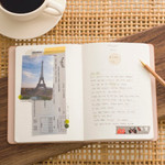 Example of use - The way of expressing blank and lined notebook