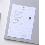 Example of use - Dash and Dot Oh my sticky checklist memo notepad