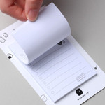 40 sheets - Dash and Dot Oh my sticky checklist memo notepad