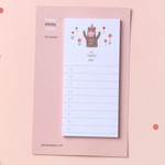 Dash and Dot Happy checklist sticky notepad memo