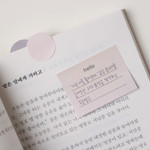 Example of use - Dots and angle memo notes sticky notepad