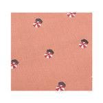 Dailylike Embroidery rectangle fabric zipper pouch - Parasol
