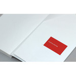 inner pocket - designlab kki Creative gray PU cover grid notebook