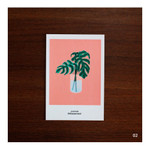 02 - CommaB analog and modern illustration postcard 