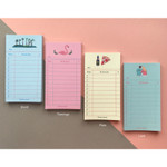 CommaB illustration to do list notepad