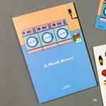 04 laundry - Record 3 months dateless weekly diary