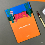 01 bench - Record 3 months dateless weekly diary