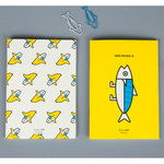 Ggo deung o small grid and lined notebook 