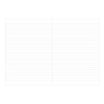 Lined - O-CHECK Spring come medium school notebook 