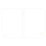 cover - Simple W A5 plain soft cover notebook