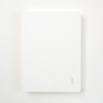 Simple W A5 plain soft cover notebook