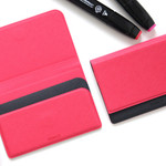 Example of use - Fenice Premium business PU cover card case pocket