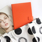 Example of use - Fenice Premium business PU cover medium dotted notebook