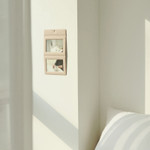 Example of use - Fenice Premium PU leather two ways magnetic picture frame
