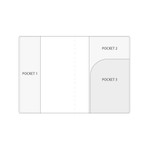 Composition - gyou All about travel passport case holder - moonlight