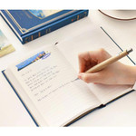 Opens flat - Indigo Classic Story 272 Pages Hardcover Lined Notebook