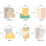 Size - ICONIC Peekaboo 60 sheets memo writing notepad