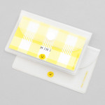 Example of use - 2NUL Smile mini clear card snap pouch case