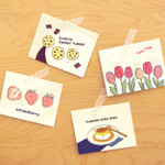 Example of use - Ardium Cute virus message postcard