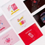 For me party medium clear zip lock pouch