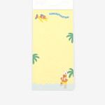 Yellow color - Dailylike Travel animal two way memo writing notepad