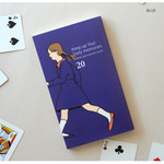 Blue - Jam Studio 2020 Cha Cha dated weekly diary planner