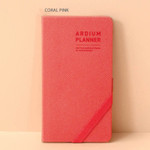 Coral pink - Ardium 2020 Simple dated handy weekly planner scheduler