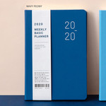 Navy peony - Ardium 2020 Basic dated weekly diary planner