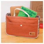 Daily love check pattern Cross body zipper bag with strap