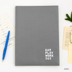 Gray - Romane 2020 Workaholic 365 dated weekly diary planner