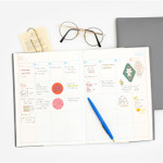 Gray - Romane 2020 Workaholic 365 dated weekly diary planner