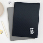 Navy - Romane 2020 Workaholic 365 dated weekly diary planner