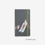 Welsh corgi - 2020 Daily log dated monthly planner diary