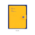 Yellow - Monopoly 2020 Smiley dated daily diary with tray