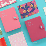 Milk pink, Raspberry - Monopoly 2020 Smiley dated daily diary with tray