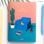 My room - Design Comma-B 2020 Today dated weekly diary planner