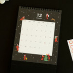 Dailylike 2020 Cute illustration standing desk calendar