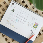 Back - 2020 Little prince dated monthly desk scheduler planner
