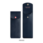 Indigo - Monopoly Snap button pen case with elastic band holder ver.3
