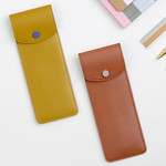 Usage example - Monopoly Snap button pen case with elastic band holder ver.3