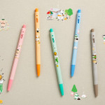 MONAMI 153 yummy knock retractable ballpoint pen set